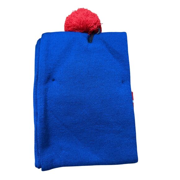 NFL Team Apparel Hat and Scarf Set, Winter Gear Red White Blue New - Picture 2 of 2